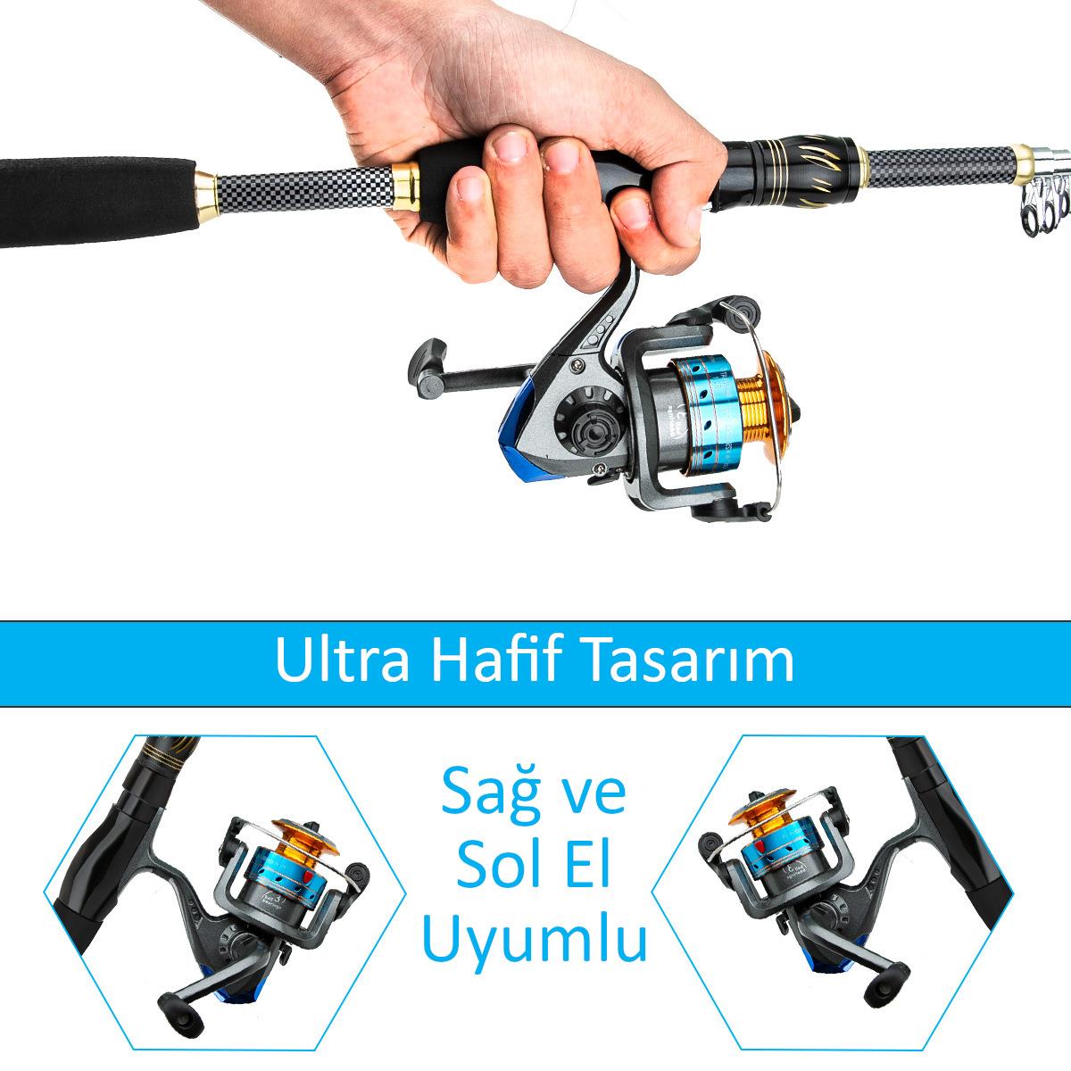 Valkyrie 1.8m Çantalı Motorlu Spin Olta Seti Silikon Rapala Misina Jighead Herşey Dahil Tam Set Ultra Hafif Tasarım Valkyrie 1.8m Çantalı Motorlu Spin Olta Seti Silikon Rapala Misina Jighead Herşey Dahil Tam Set Ultra Hafif Tasarım