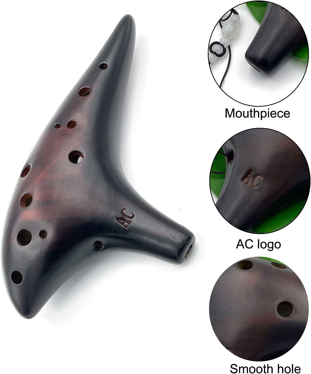 Valkyrie 12 Delik Seramik Flüt Alto Ocarina Sualtı Müzik Enstrüman Müzik Lover Stil Acemi Enstrüman Valkyrie 12 Delik Seramik Flüt Alto Ocarina Sualtı Müzik Enstrüman Müzik Lover Stil Acemi Enstrüman