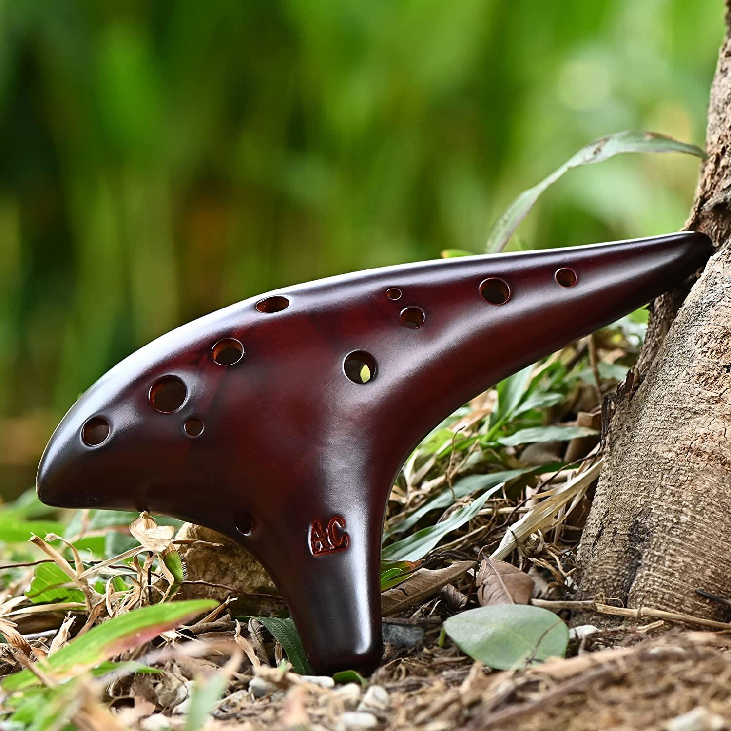 Valkyrie 12 Delik Seramik Flüt Alto Ocarina Sualtı Müzik Enstrüman Müzik Lover Stil Acemi Enstrüman Valkyrie 12 Delik Seramik Flüt Alto Ocarina Sualtı Müzik Enstrüman Müzik Lover Stil Acemi Enstrüman