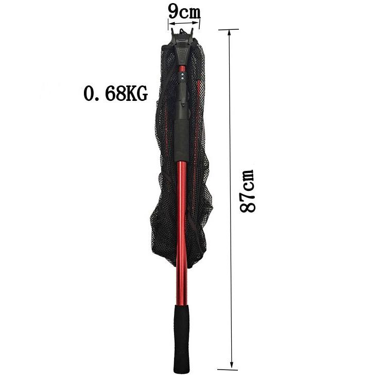 Valkyrie 180 cm Katlanabilir Teleskopik Alüminyum Alaşım 40x40 Kırmızı Balık Kepçesi Valkyrie 180 cm Katlanabilir Teleskopik Alüminyum Alaşım 40x40 Kırmızı Balık Kepçesi