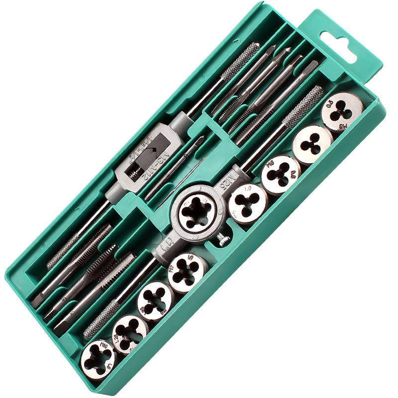 Valkyrie 20 Parça Klavuz Pafta Seti Metrik Set M3-M12 Arası 20li Takım Valkyrie 20 Parça Klavuz Pafta Seti Metrik Set M3-M12 Arası 20li Takım
