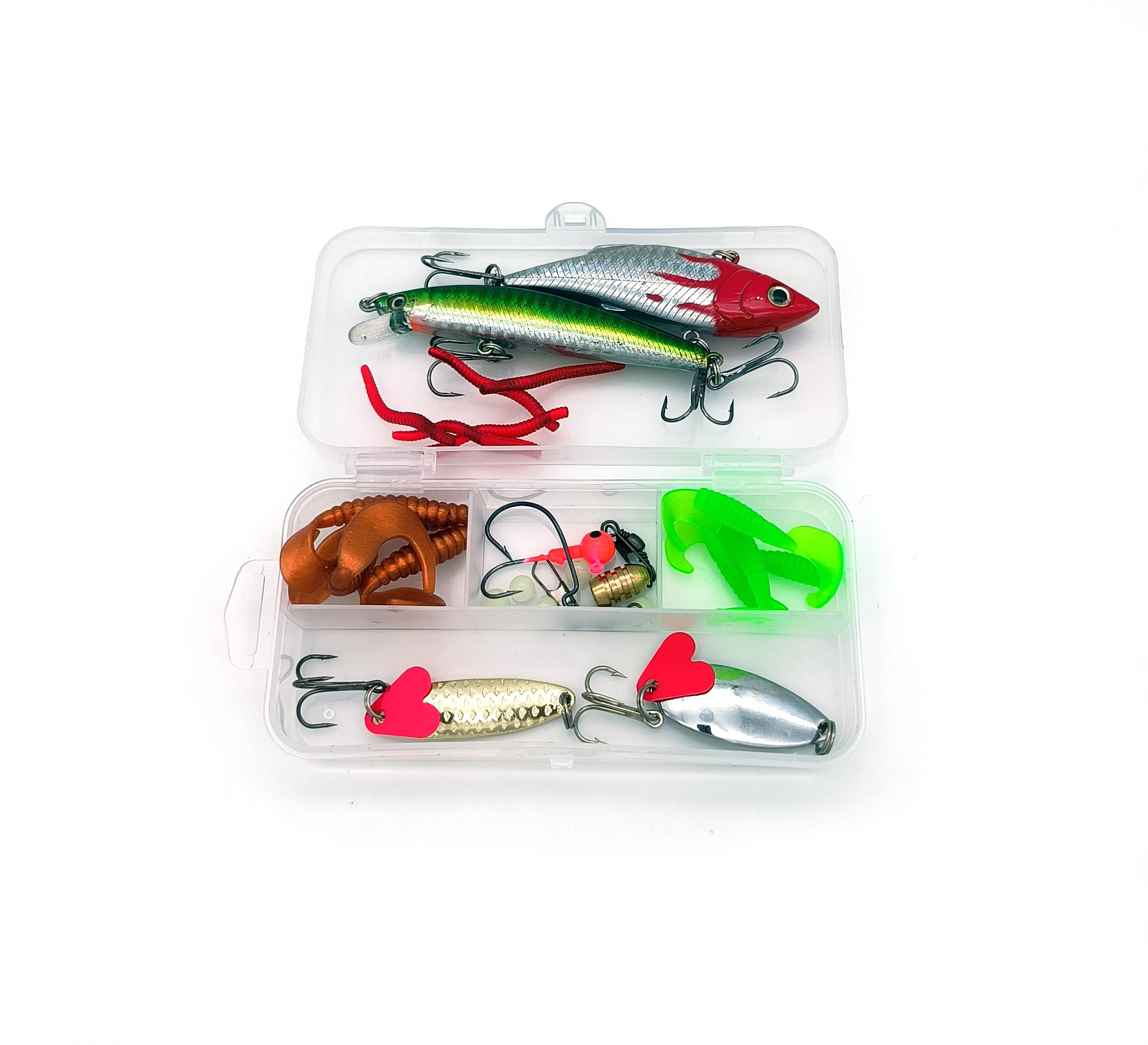 Valkyrie 28 Parça Silikon Rapala Kaşık Olta Yem ve Aksesuar Seti Valkyrie 28 Parça Silikon Rapala Kaşık Olta Yem ve Aksesuar Seti