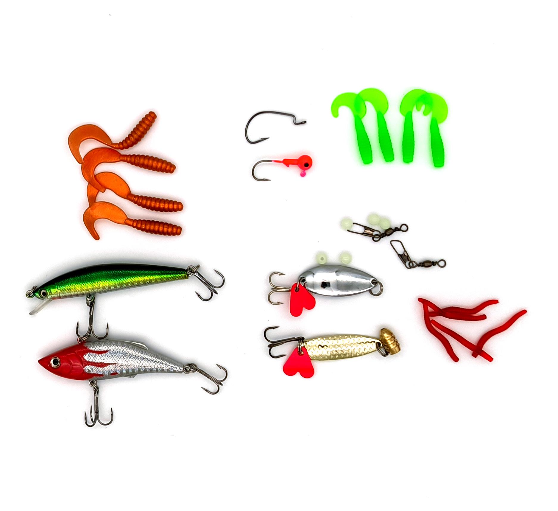 Valkyrie 28 Parça Silikon Rapala Kaşık Olta Yem ve Aksesuar Seti Valkyrie 28 Parça Silikon Rapala Kaşık Olta Yem ve Aksesuar Seti