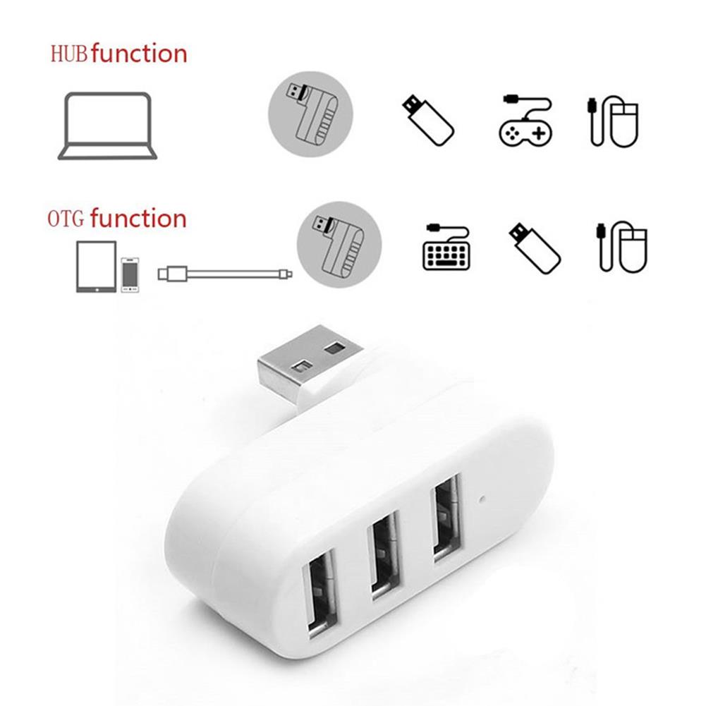 Valkyrie 3 Portlu USB 2.0 Hub Döner Kafalı Splitter Hub Adaptör Beyaz Valkyrie 3 Portlu USB 2.0 Hub Döner Kafalı Splitter Hub Adaptör Beyaz