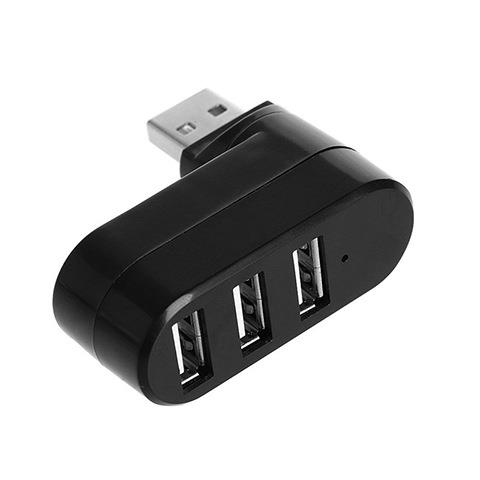 Valkyrie 3 Portlu USB 2.0 Hub Döner Kafalı Splitter Hub Adaptör Siyah Valkyrie 3 Portlu USB 2.0 Hub Döner Kafalı Splitter Hub Adaptör Siyah