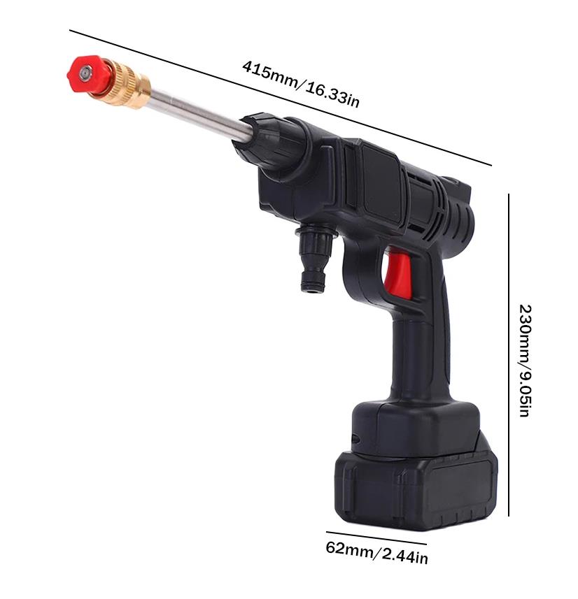 Valkyrie 300W Şarjlı Oto Yıkama Tabancası Yüksek Basınçlı Hazneli Sulama Püskürtme Yıkama Akülü Çantalı Tabanca 15.000mAh - 8106 Valkyrie 300W Şarjlı Oto Yıkama Tabancası Yüksek Basınçlı Hazneli Sulama Püskürtme Yıkama Akülü Çantalı Tabanca 15.000mAh - 8106