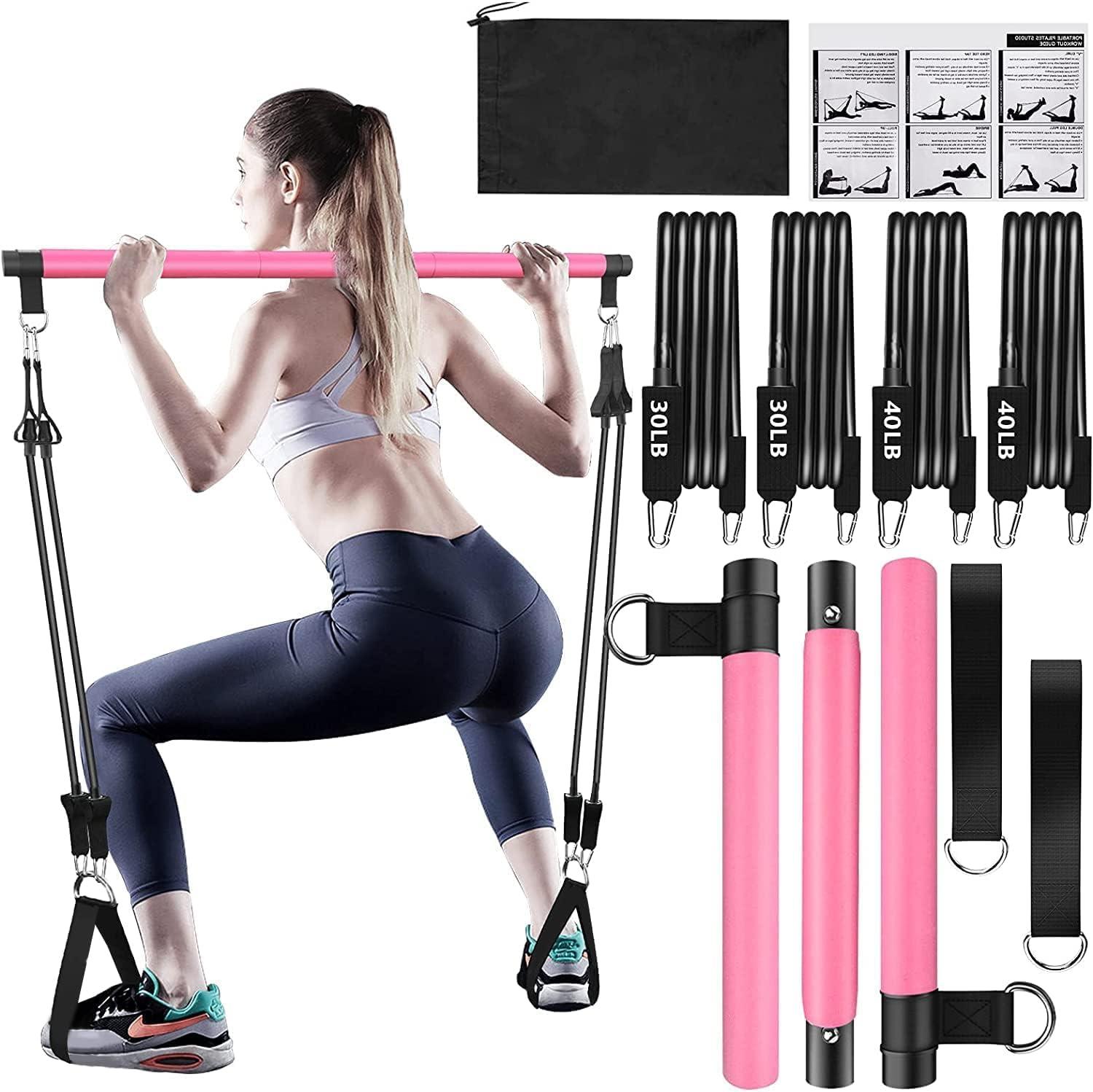 Valkyrie 4 Lastikli 1. Kalite Pilates Bar Egzersiz Çubuğu Ayarlanabilir Zorluk Evde Spor Squat Kademeli Çantalı Kolay Kurulum Valkyrie 4 Lastikli 1. Kalite Pilates Bar Egzersiz Çubuğu Ayarlanabilir Zorluk Evde Spor Squat Kademeli Çantalı Kolay Kurulum