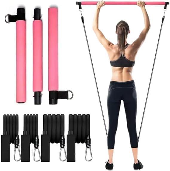 Valkyrie 4 Lastikli 1. Kalite Pilates Bar Egzersiz Çubuğu Ayarlanabilir Zorluk Evde Spor Squat Kademeli Çantalı Kolay Kurulum Valkyrie 4 Lastikli 1. Kalite Pilates Bar Egzersiz Çubuğu Ayarlanabilir Zorluk Evde Spor Squat Kademeli Çantalı Kolay Kurulum