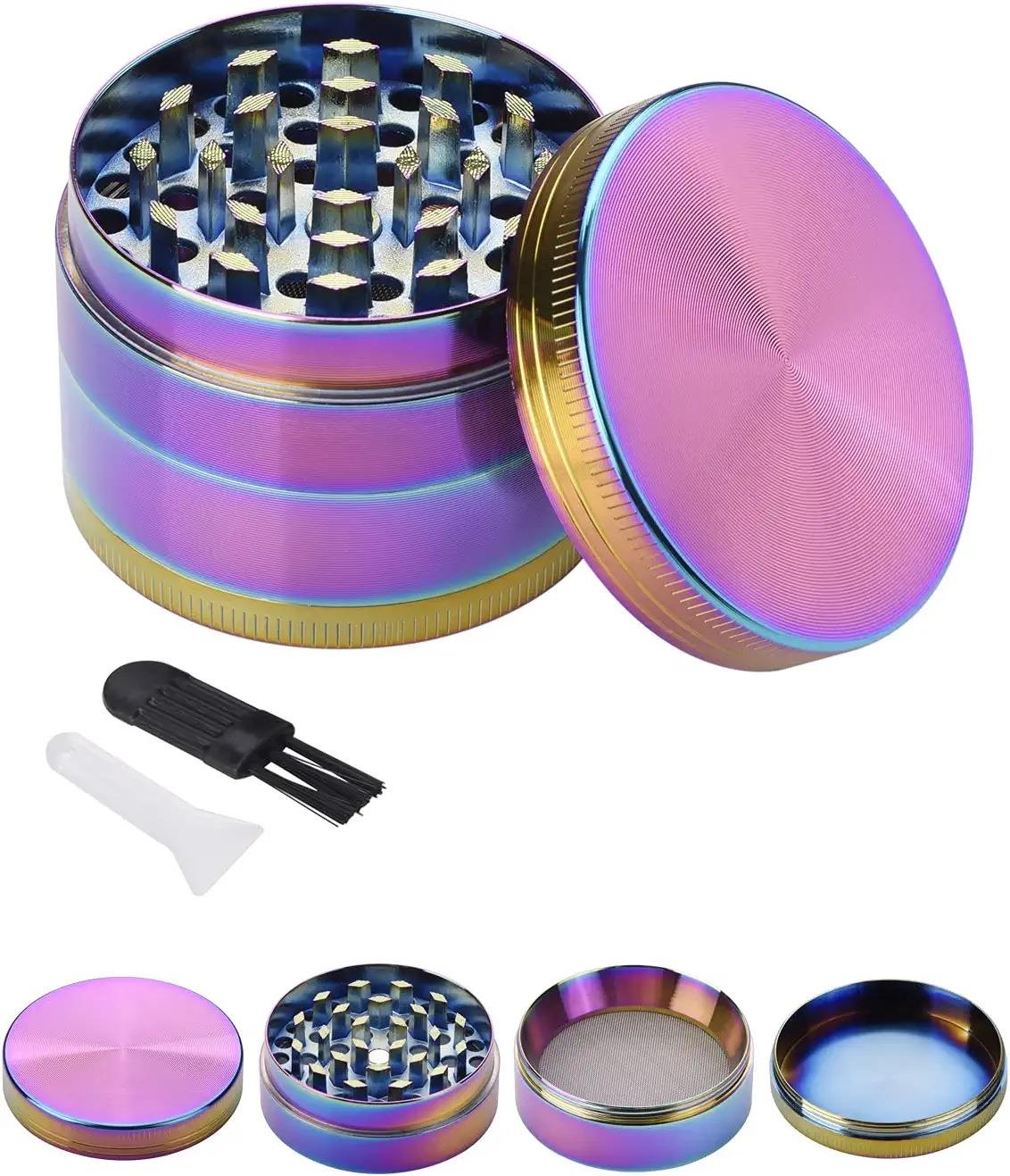 Valkyrie 40 mm 4 Katmanlı Renkli Çinko Alaşım Herbal Grinder Baharat Bitki Ot Tütün Öğütücü Valkyrie 40 mm 4 Katmanlı Renkli Çinko Alaşım Herbal Grinder Baharat Bitki Ot Tütün Öğütücü