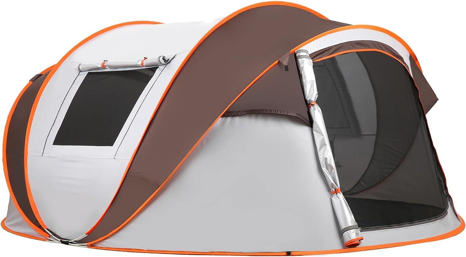 Valkyrie 5-8 Kişilik Hızlı Kurulum Otomatik Kamp Çadırı Sineklikli Su Geçirmez 280x210x120cm 4 Mevsim Valkyrie 5-8 Kişilik Hızlı Kurulum Otomatik Kamp Çadırı Sineklikli Su Geçirmez 280x210x120cm 4 Mevsim