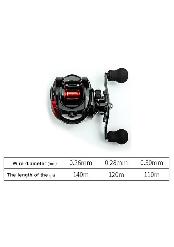 Valkyrie AE2000 Baitcasting Sağ El Çıkrık 7:2:1 Olta Makinesi Motoru Valkyrie AE2000 Baitcasting Sağ El Çıkrık 7:2:1 Olta Makinesi Motoru