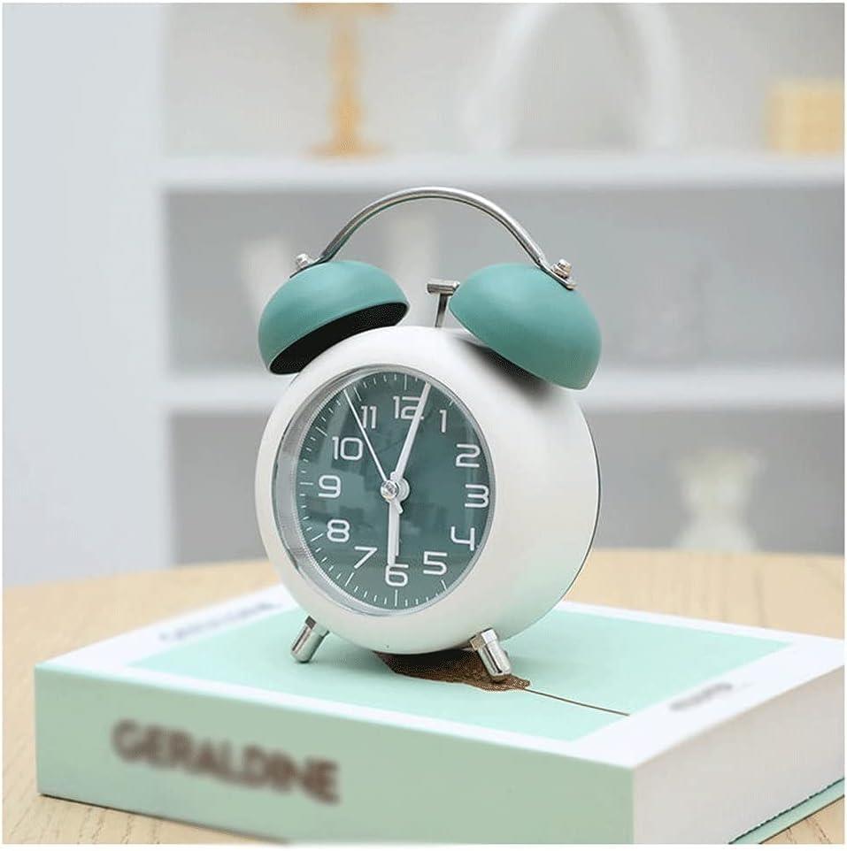 Valkyrie Akar Saniyeli Analog Yüksek Sesli Şirin Masa Saati Alarmlı Işıklı Dakik Çift Çanlı Yeşil Valkyrie Akar Saniyeli Analog Yüksek Sesli Şirin Masa Saati Alarmlı Işıklı Dakik Çift Çanlı Yeşil