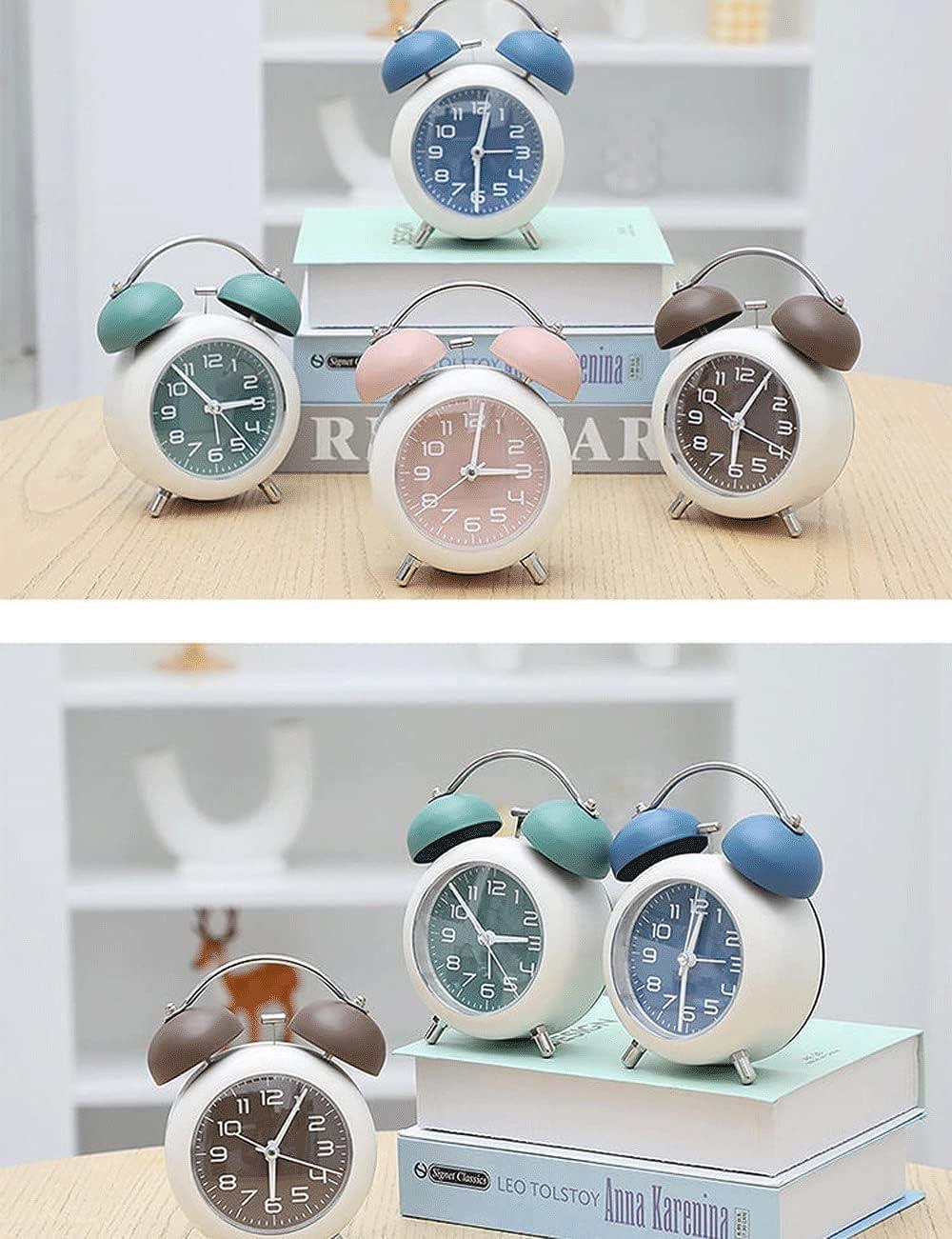 Valkyrie Akar Saniyeli Analog Yüksek Sesli Şirin Masa Saati Alarmlı Işıklı Dakik Çift Çanlı Yeşil Valkyrie Akar Saniyeli Analog Yüksek Sesli Şirin Masa Saati Alarmlı Işıklı Dakik Çift Çanlı Yeşil