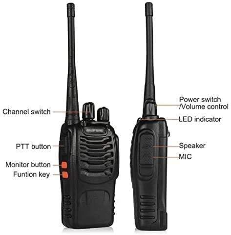 Valkyrie BF888S 5W VOX UHF/VHF CTCSS/DCS 2`li El Telsiz Seti Valkyrie BF888S 5W VOX UHF/VHF CTCSS/DCS 2`li El Telsiz Seti
