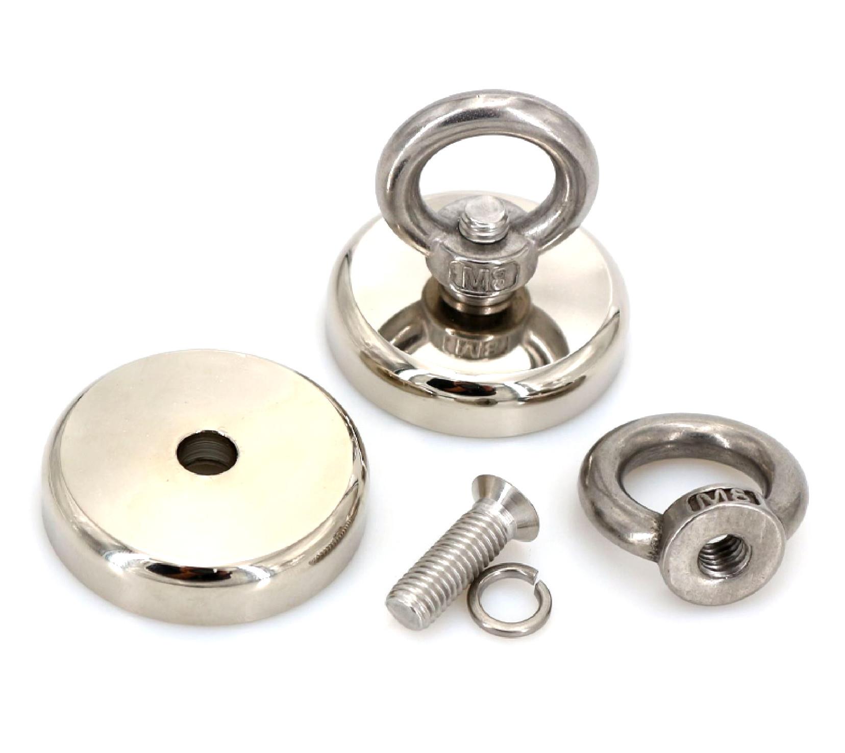 Valkyrie D25 19kg Fishing Magnet 25mm Askılı Güçlü Neodyum Mıknatıs Valkyrie D25 19kg Fishing Magnet 25mm Askılı Güçlü Neodyum Mıknatıs