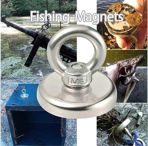 Valkyrie D25 19kg Fishing Magnet 25mm Askılı Güçlü Neodyum Mıknatıs Valkyrie D25 19kg Fishing Magnet 25mm Askılı Güçlü Neodyum Mıknatıs