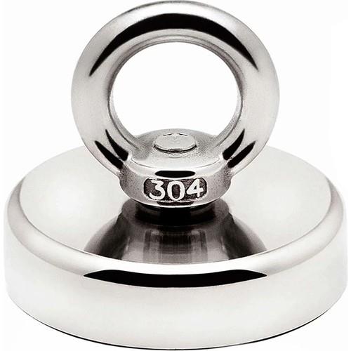 Valkyrie D48 Güçlü Neodyum Mıknatıs 48mm 75kg Askılı Fishing Salvage Magnet Valkyrie D48 Güçlü Neodyum Mıknatıs 48mm 75kg Askılı Fishing Salvage Magnet