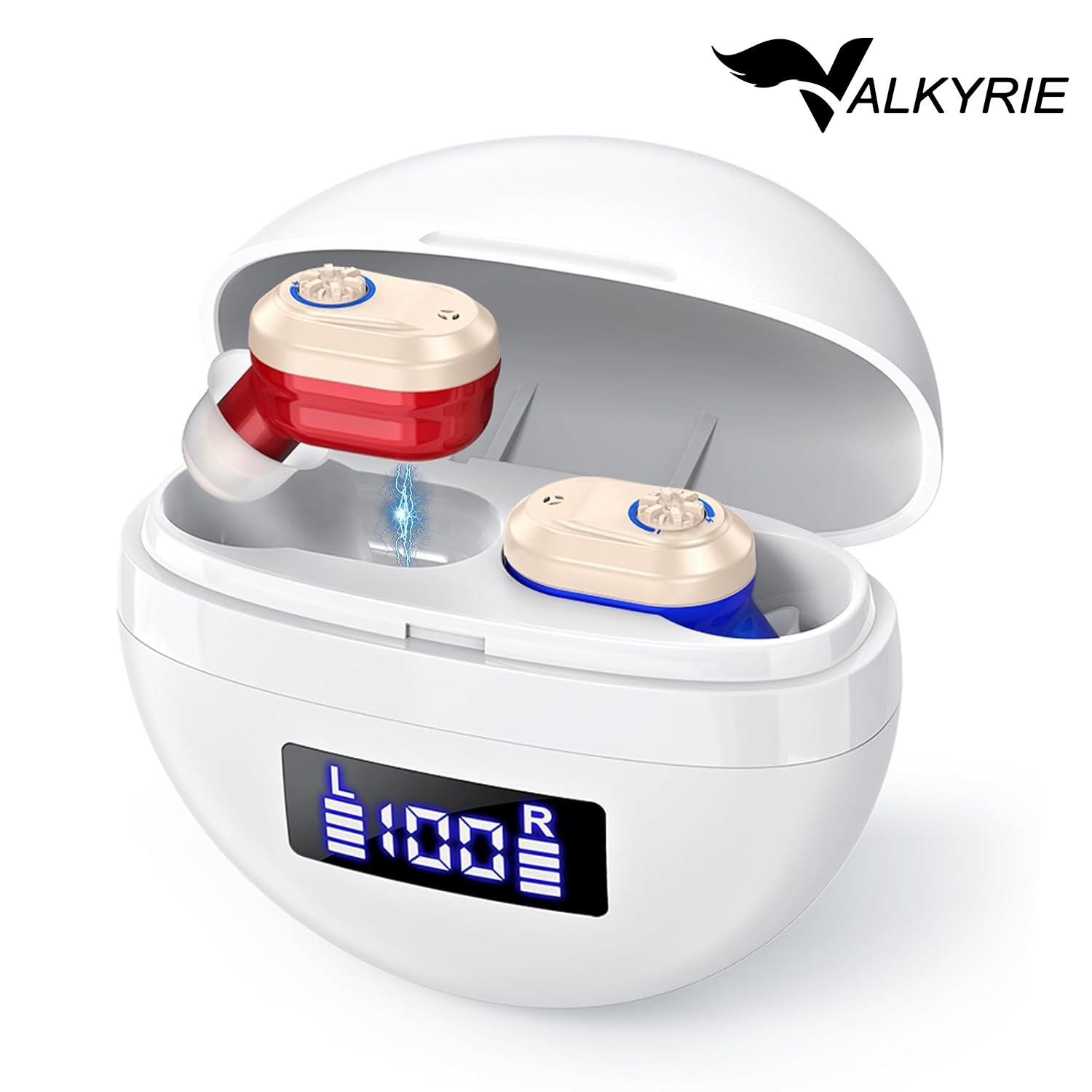 Valkyrie Duyma Yarcımcısı İşitme Cihazı Kulak İçi Ses Yükseltme Cihazı - Büyük Kapasite Kolay Kullanım Ergonomik Tasarım Valkyrie Duyma Yarcımcısı İşitme Cihazı Kulak İçi Ses Yükseltme Cihazı - Büyük Kapasite Kolay Kullanım Ergonomik Tasarım
