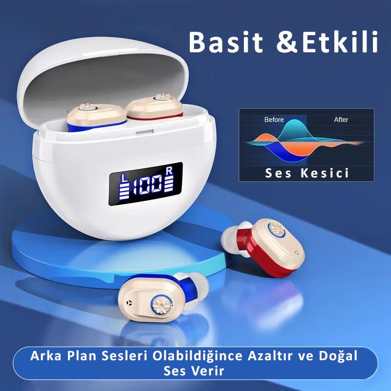 Valkyrie Duyma Yarcımcısı İşitme Cihazı Kulak İçi Ses Yükseltme Cihazı - Büyük Kapasite Kolay Kullanım Ergonomik Tasarım Valkyrie Duyma Yarcımcısı İşitme Cihazı Kulak İçi Ses Yükseltme Cihazı - Büyük Kapasite Kolay Kullanım Ergonomik Tasarım