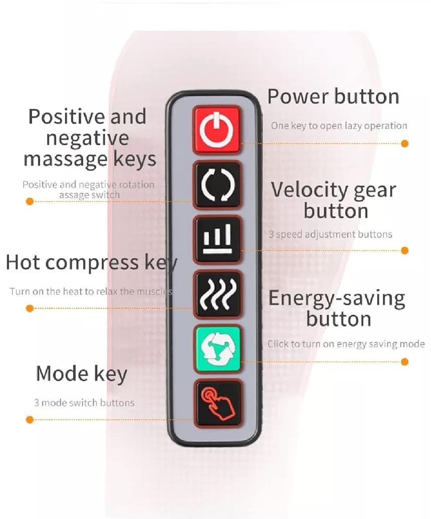 Valkyrie Elektrikli Masaj Yastığı Isıtmalı Yoğurmalı Kademeli Boyun Bel Sırt Bacak Masajı Araç Çakmaklıklı Adaptörlü Valkyrie Elektrikli Masaj Yastığı Isıtmalı Yoğurmalı Kademeli Boyun Bel Sırt Bacak Masajı Araç Çakmaklıklı Adaptörlü