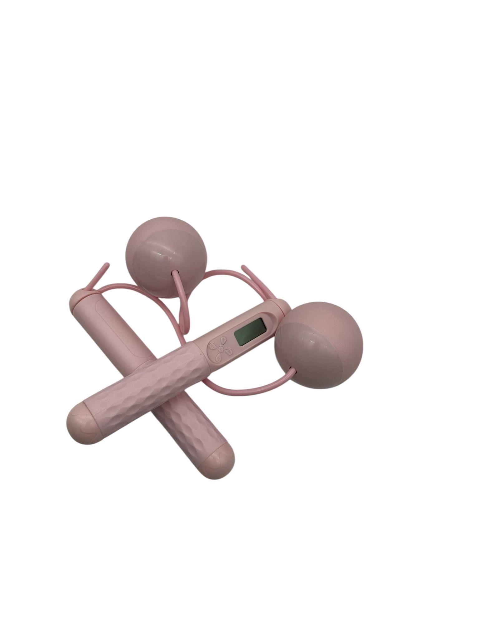Valkyrie Halatsız Ağırlık Toplu Sayaçlı Atlama İpi Pembe Valkyrie Halatsız Ağırlık Toplu Sayaçlı Atlama İpi Pembe
