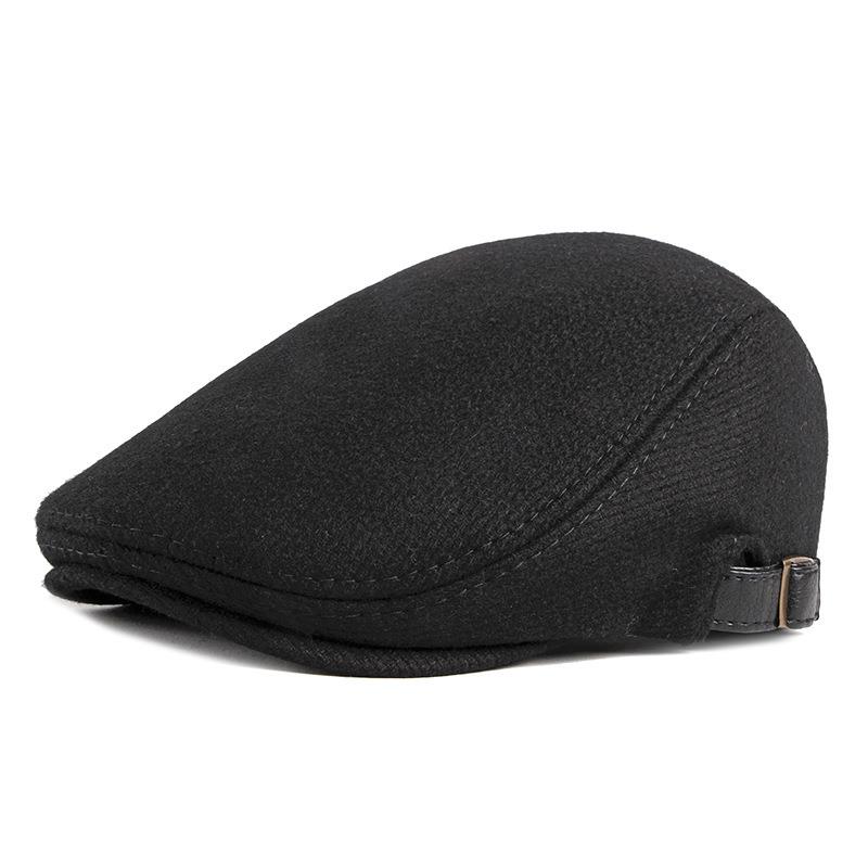 Valkyrie İtalyan Style Retro Balık Sırtı Erkek Kasket Şapka Tokalı Ayarlanabilir Erkek Koyu Siyah Valkyrie İtalyan Style Retro Balık Sırtı Erkek Kasket Şapka Tokalı Ayarlanabilir Erkek Koyu Siyah