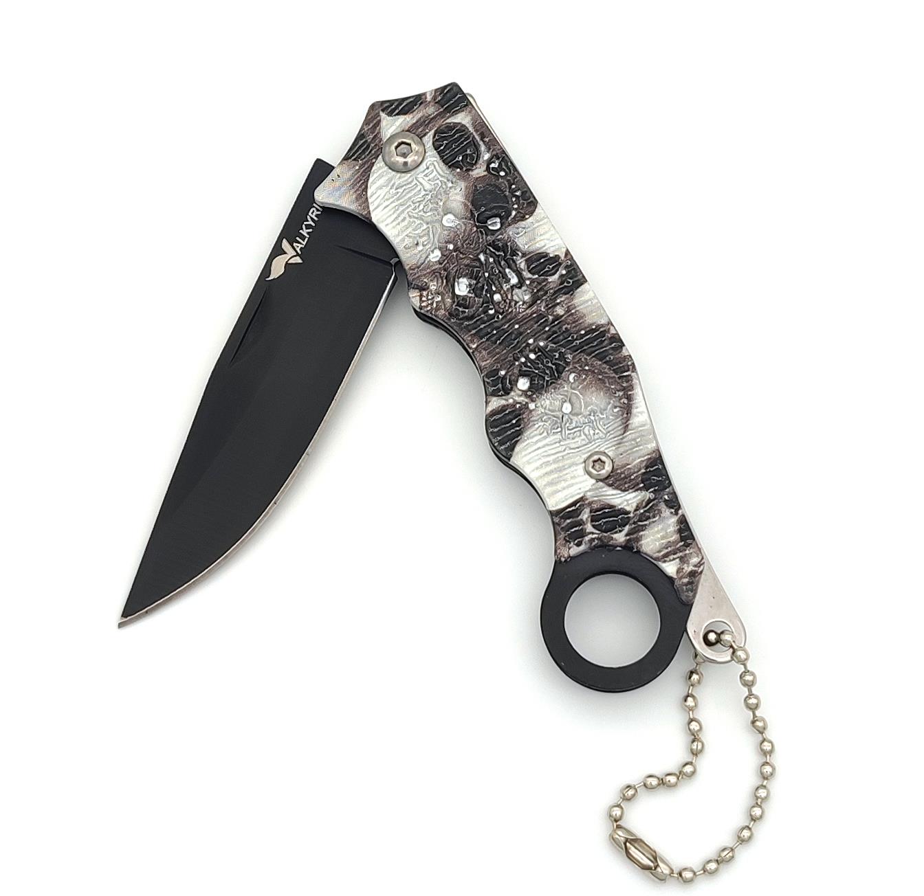 Valkyrie Jackknife 036 Kurukafa Katlanabilir Outdoor Kamp Bıçağı Valkyrie Jackknife 036 Kurukafa Katlanabilir Outdoor Kamp Bıçağı