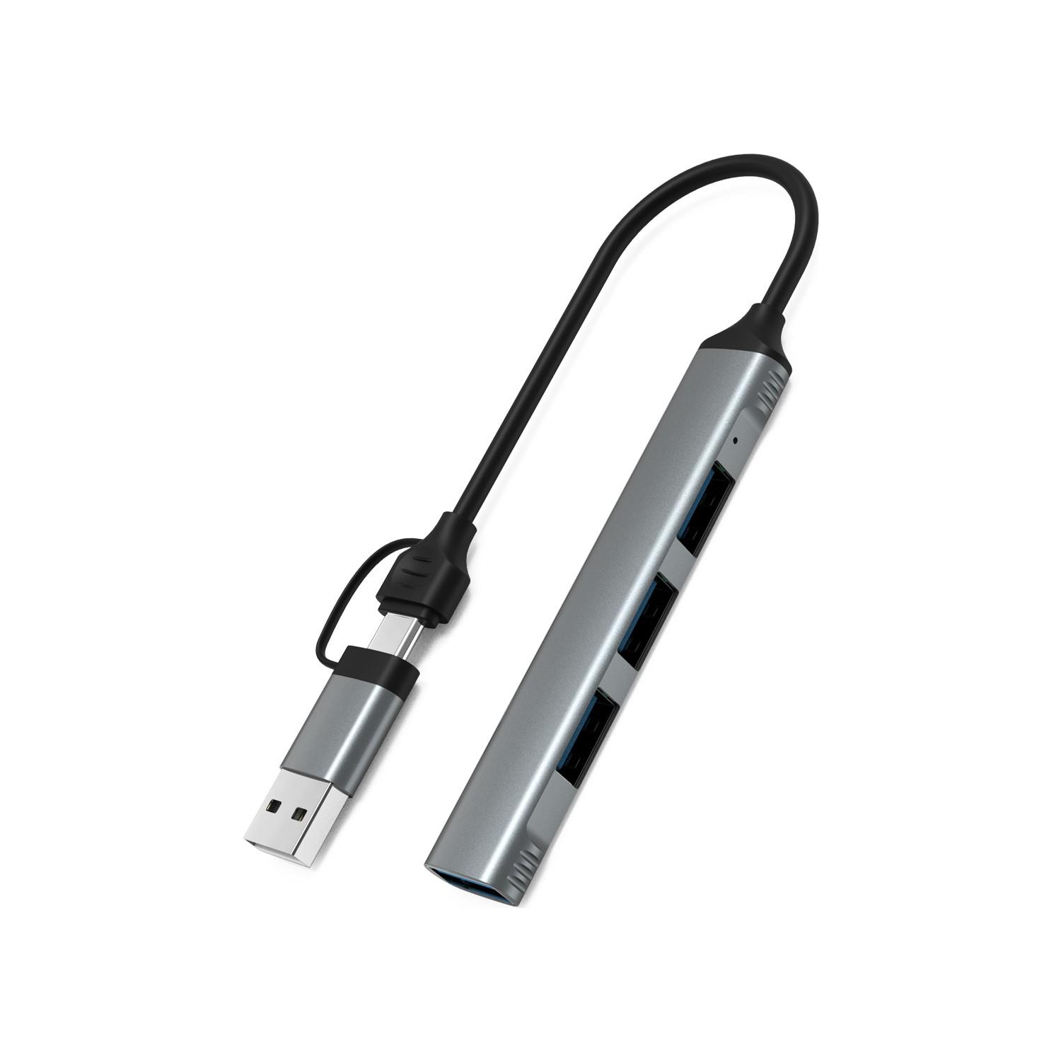 Valkyrie mAcbook Uyumlu Type-C & USB Çiftli 4port USB 3.0 Splitter 5 Gbps Çevirici Hub Adaptör Valkyrie mAcbook Uyumlu Type-C & USB Çiftli 4port USB 3.0 Splitter 5 Gbps Çevirici Hub Adaptör