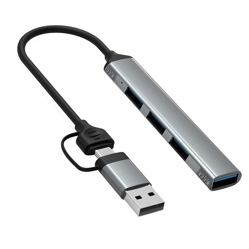 Valkyrie mAcbook Uyumlu Type-C & USB Çiftli 4port USB 3.0 Splitter 5 Gbps Çevirici Hub Adaptör Valkyrie mAcbook Uyumlu Type-C & USB Çiftli 4port USB 3.0 Splitter 5 Gbps Çevirici Hub Adaptör