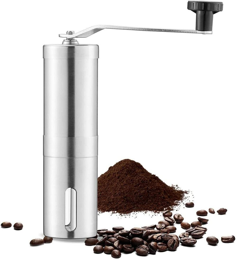 Valkyrie Paslanmaz Çelik Kahve Değirmeni Baharat Öğütücü Kademeli Seramik Dişli Manuel Coffee Grinder Valkyrie Paslanmaz Çelik Kahve Değirmeni Baharat Öğütücü Kademeli Seramik Dişli Manuel Coffee Grinder