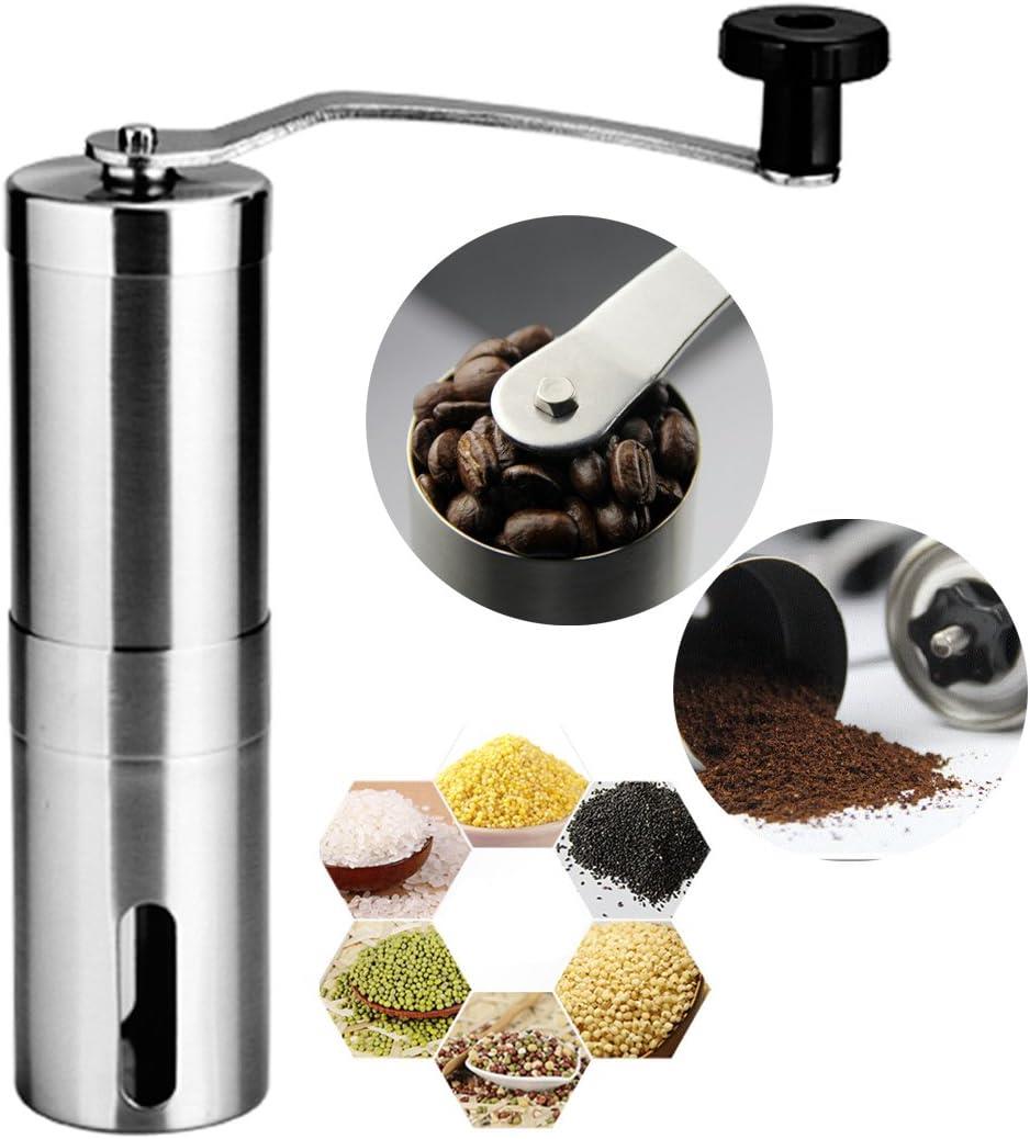 Valkyrie Paslanmaz Çelik Kahve Değirmeni Baharat Öğütücü Kademeli Seramik Dişli Manuel Coffee Grinder Valkyrie Paslanmaz Çelik Kahve Değirmeni Baharat Öğütücü Kademeli Seramik Dişli Manuel Coffee Grinder