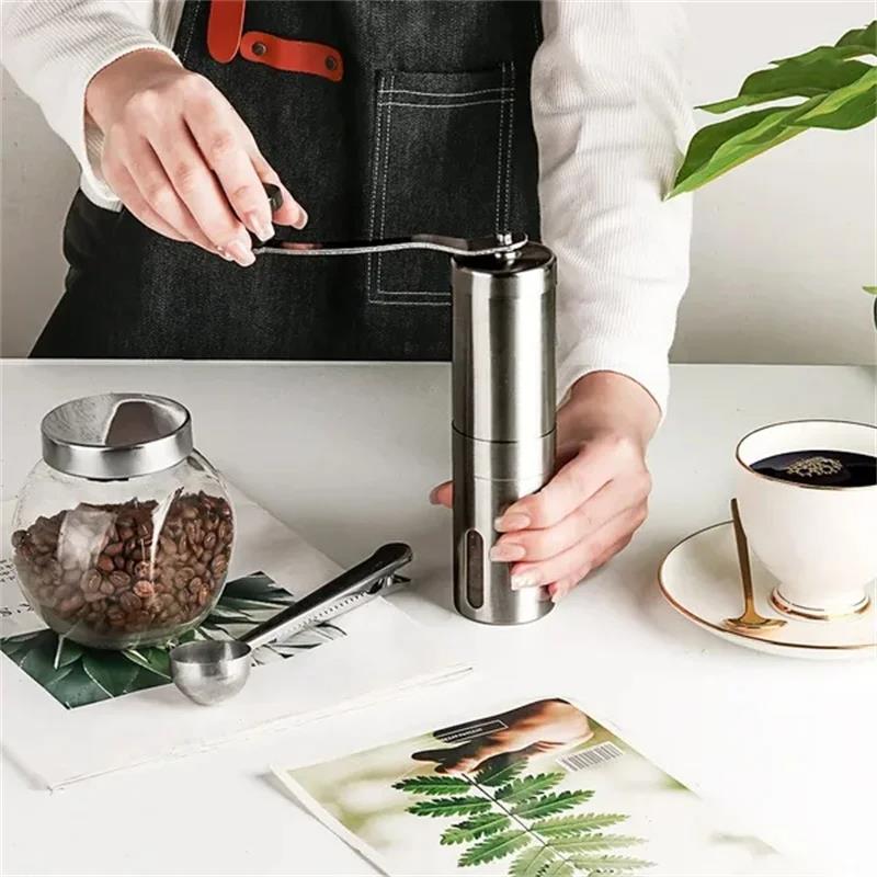 Valkyrie Paslanmaz Çelik Kahve Değirmeni Baharat Öğütücü Kademeli Seramik Dişli Manuel Coffee Grinder Valkyrie Paslanmaz Çelik Kahve Değirmeni Baharat Öğütücü Kademeli Seramik Dişli Manuel Coffee Grinder