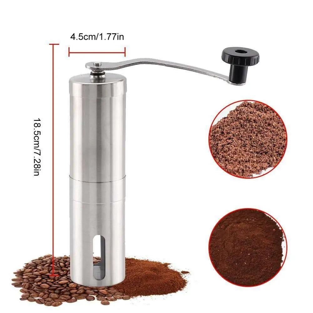 Valkyrie Paslanmaz Çelik Kahve Değirmeni Baharat Öğütücü Kademeli Seramik Dişli Manuel Coffee Grinder Valkyrie Paslanmaz Çelik Kahve Değirmeni Baharat Öğütücü Kademeli Seramik Dişli Manuel Coffee Grinder