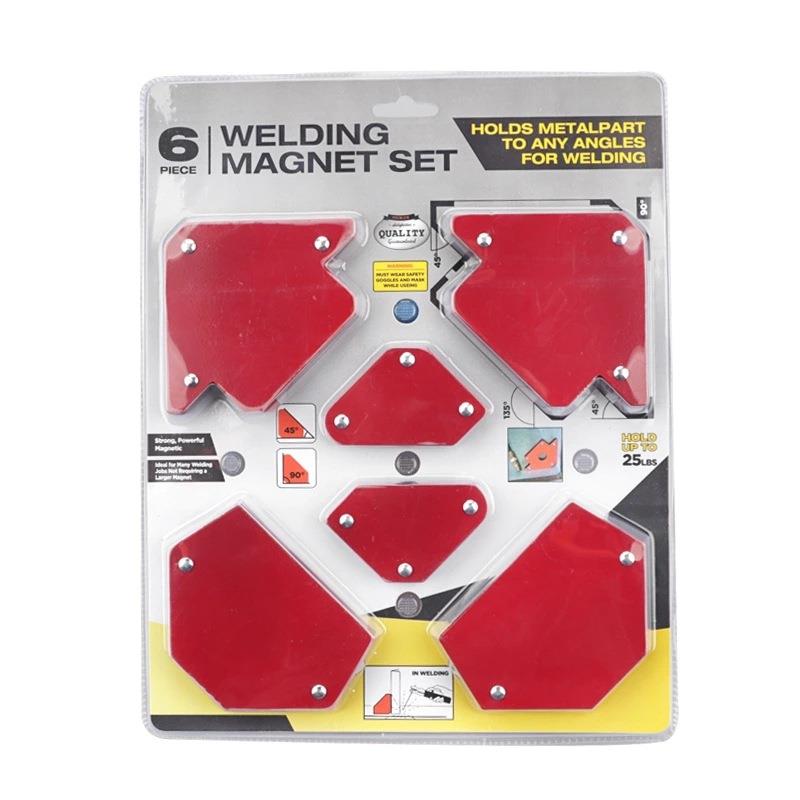 Valkyrie Mıknatıslı Manyetik Gönye Kaynak Tutucu 6`lı Set Valkyrie Mıknatıslı Manyetik Gönye Kaynak Tutucu 6`lı Set