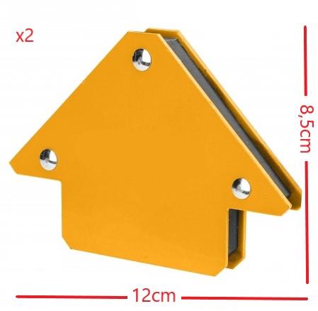 Valkyrie Mıknatıslı Manyetik Gönye Kaynak Tutucu 6`lı Set Sarı Valkyrie Mıknatıslı Manyetik Gönye Kaynak Tutucu 6`lı Set Sarı
