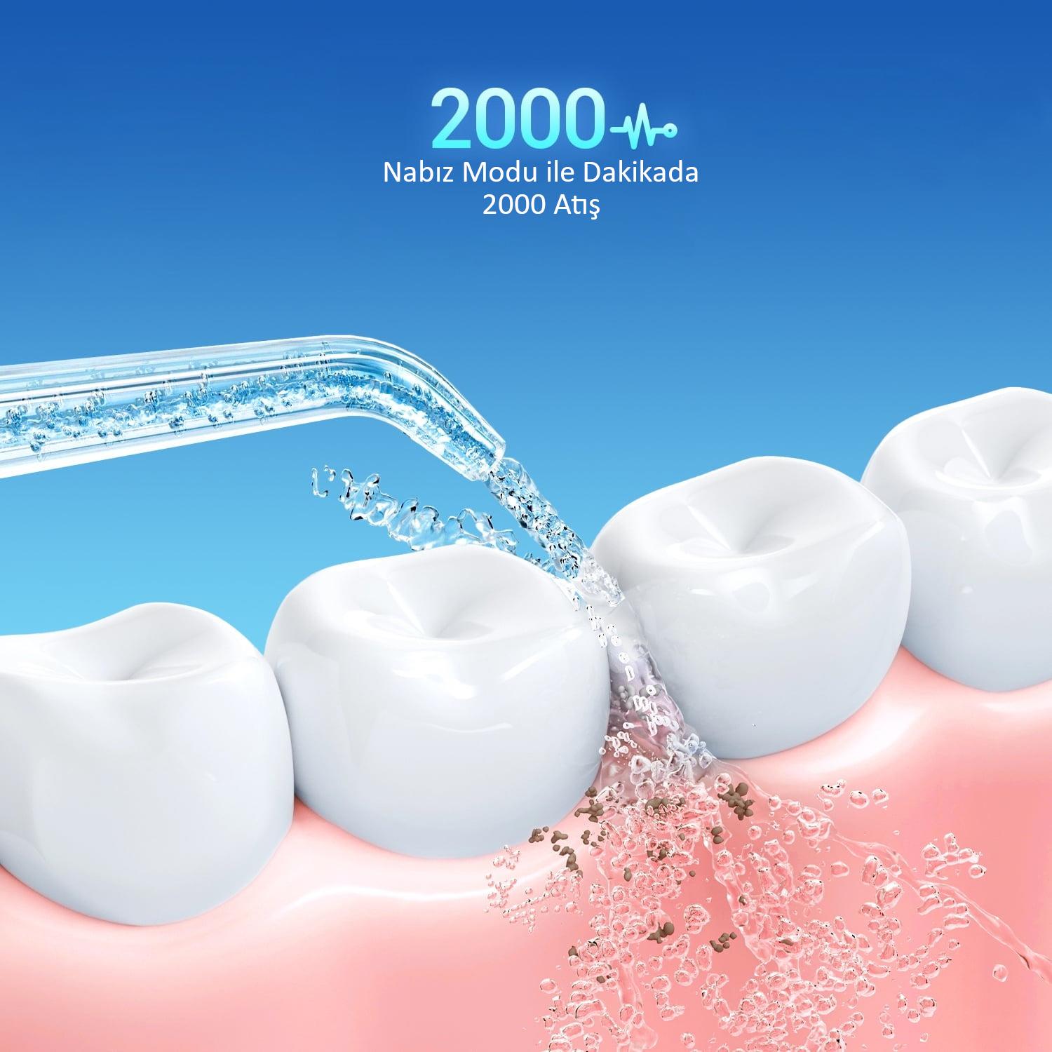 Valkyrie Şarj Edilebilir Taşınabilir Ağız Duşu 280ml Diş Protez Bakım Cihazı Gündelik Kullanım Valkyrie Şarj Edilebilir Taşınabilir Ağız Duşu 280ml Diş Protez Bakım Cihazı Gündelik Kullanım