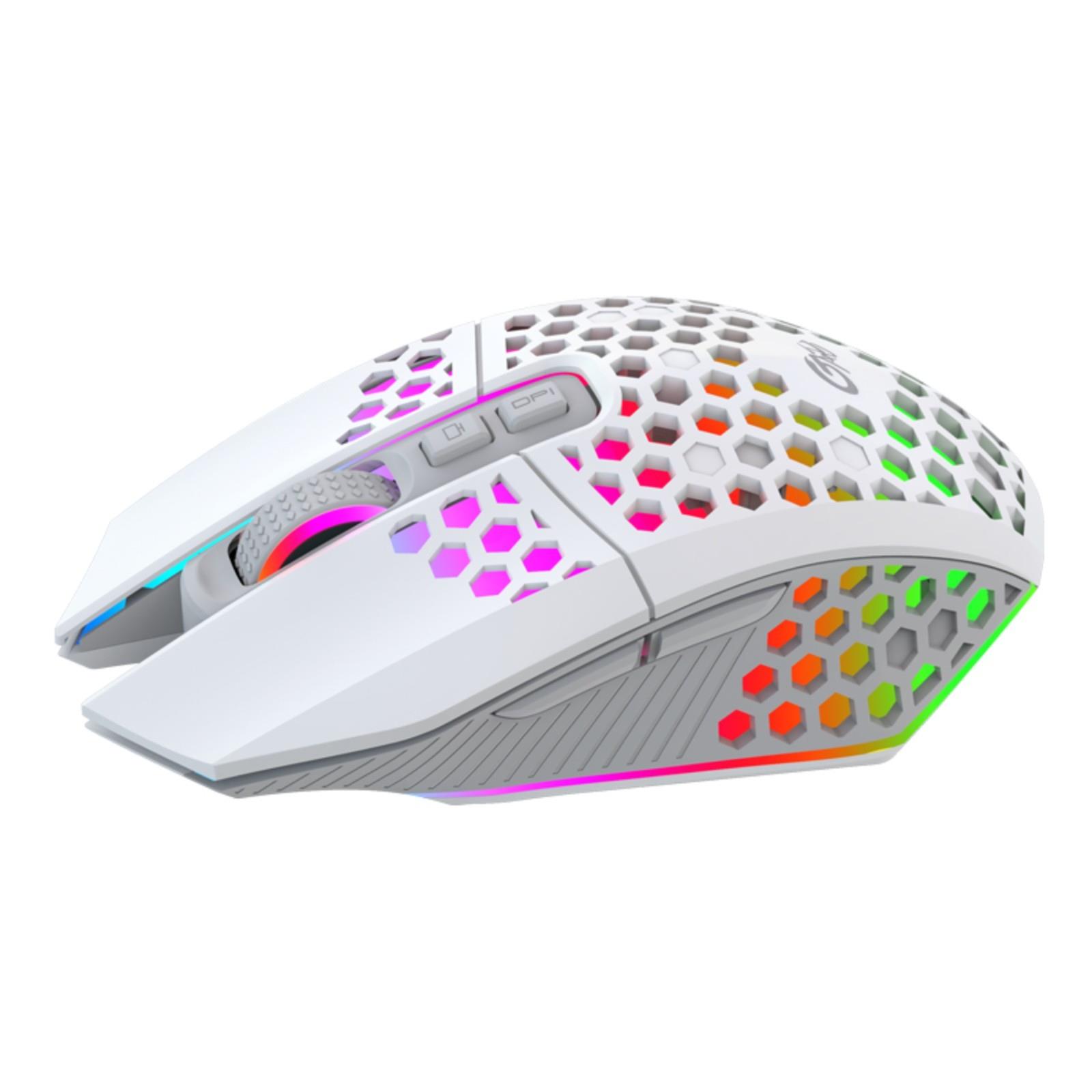 Valkyrie Sessiz Tuşlu Wireless 2.4G 8 Button RGB LED Gaming Mouse - Silent Button - One Click Desktop Beyaz Valkyrie Sessiz Tuşlu Wireless 2.4G 8 Button RGB LED Gaming Mouse - Silent Button - One Click Desktop Beyaz