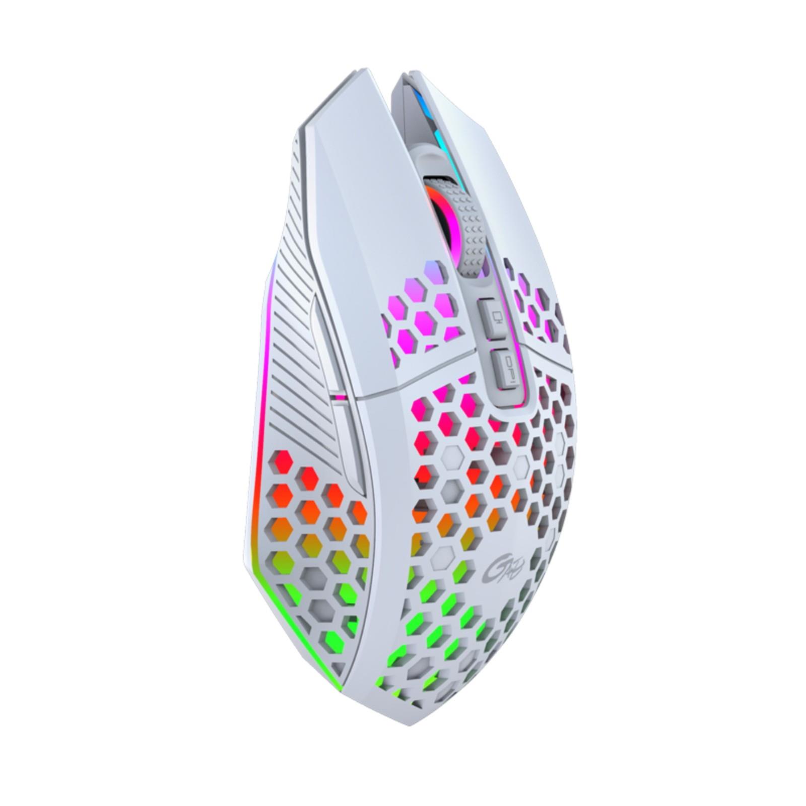 Valkyrie Sessiz Tuşlu Wireless 2.4G 8 Button RGB LED Gaming Mouse - Silent Button - One Click Desktop Beyaz Valkyrie Sessiz Tuşlu Wireless 2.4G 8 Button RGB LED Gaming Mouse - Silent Button - One Click Desktop Beyaz