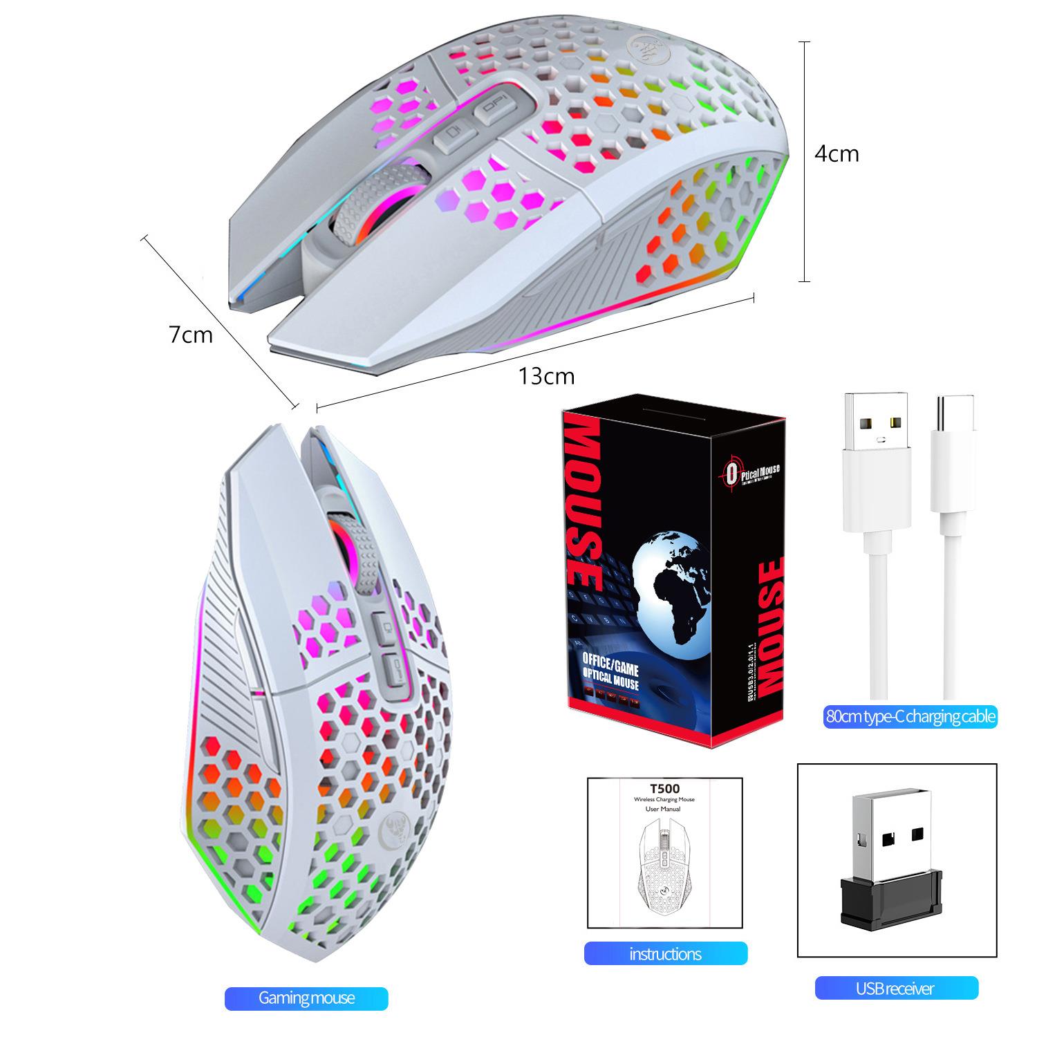 Valkyrie Sessiz Tuşlu Wireless 2.4G 8 Button RGB LED Gaming Mouse - Silent Button - One Click Desktop Beyaz Valkyrie Sessiz Tuşlu Wireless 2.4G 8 Button RGB LED Gaming Mouse - Silent Button - One Click Desktop Beyaz