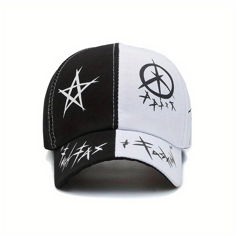 Valkyrie Trucker Şapka Unisex Metal Tokalı Ayarlanabilir Beyzbol Siyah Beyaz Valkyrie Trucker Şapka Unisex Metal Tokalı Ayarlanabilir Beyzbol Siyah Beyaz